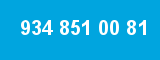 934 851 00 81 934 851 00 81